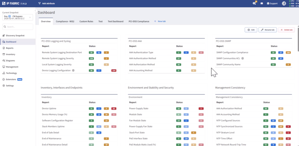Intent checks in IP Fabric, run as the final step towards reliable NetBox automation with IP Fabric's NetBox plugin